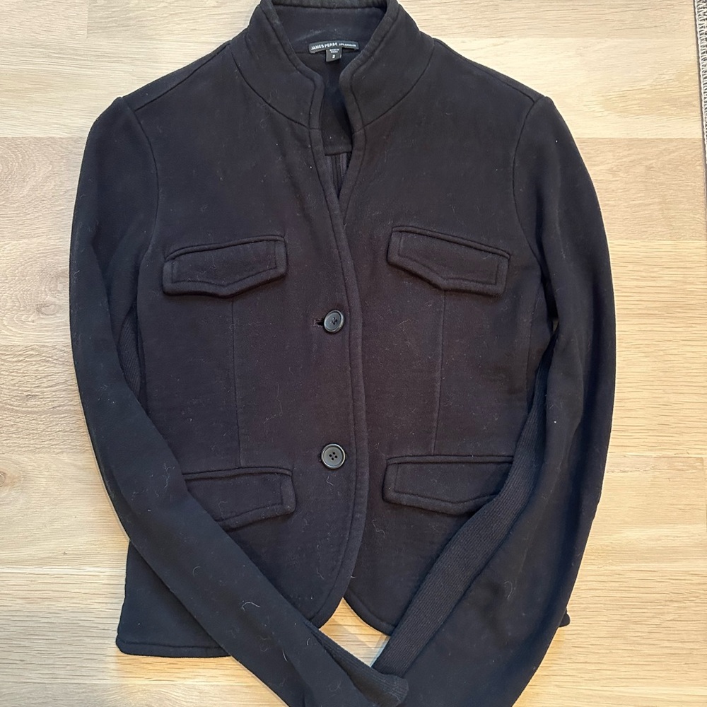 James Perse Shrunken Military Jacket - Picture 9 of 9